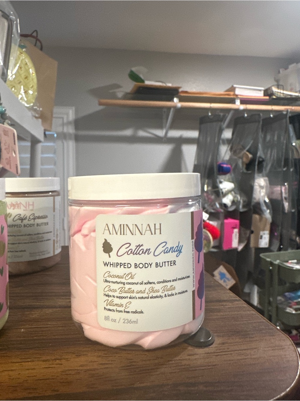 Cotton Candy Whipped Body Butter - Pink